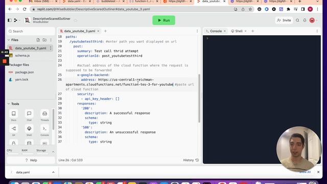 The easiest way to run google cloud functions from bubble.io or Postman смотреть онлайн