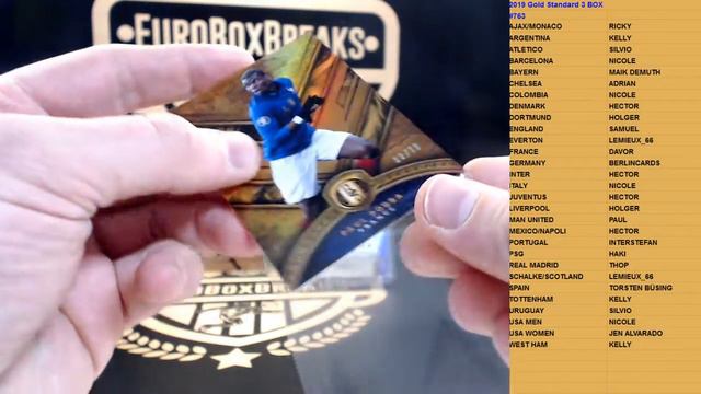 SOCCER DBB#763 - 2019-20 Gold Standard Soccer 3 Box Break смотреть онлайн