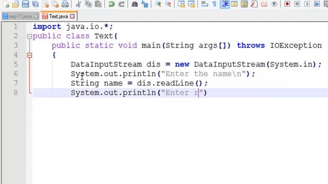 How To Take Input From Keyboard In Java | DataInputStream Class | Java Technocrat [Hindi] смотреть онлайн