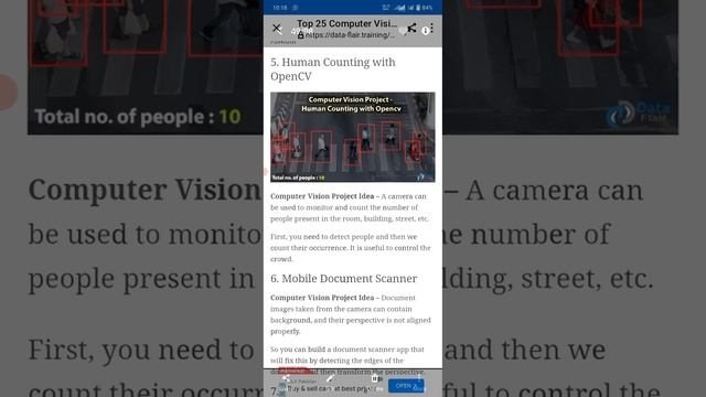 Let's describe human counting project with python Open CV computer vision best project смотреть онлайн