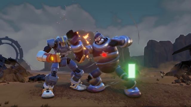 Rising Thunder pre-alpha gameplay - Vlad vs. Dauntless смотреть онлайн