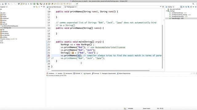 Daily Dose of Java -- Part 72: Variable Arguments (vararg) смотреть онлайн