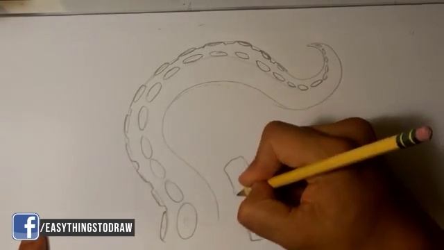 How to Draw Tentacle - Easy Drawings смотреть онлайн