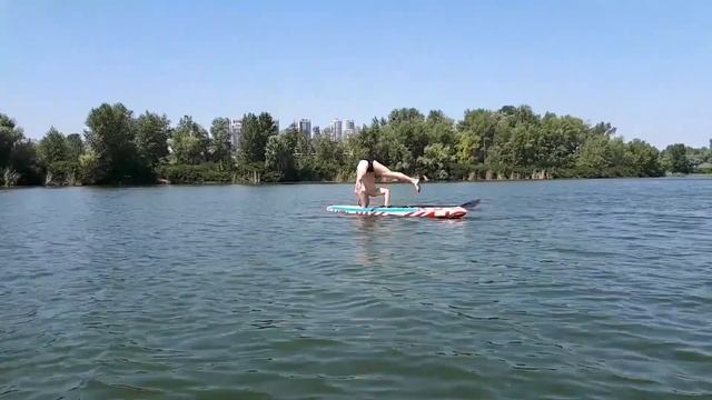 По Днепру на сапборде смотреть онлайн