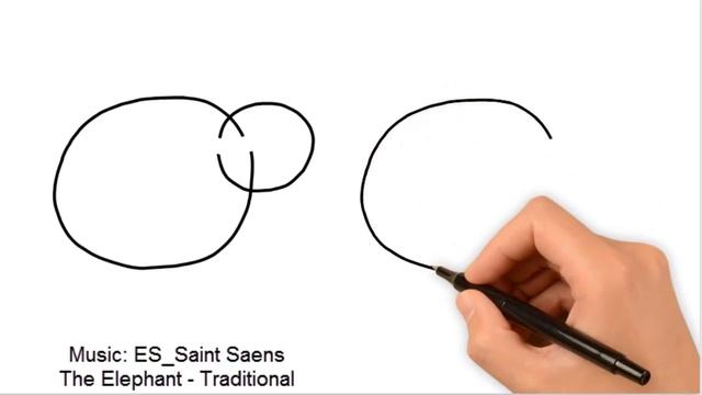 Як намалювати слона, як намалювати слона  олівцем
