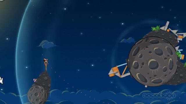 Angry Birds Space Level 1-24 - 3 Star Walkthrough смотреть онлайн