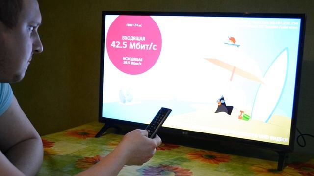 Скорость интернета на смарт тв смотреть онлайн