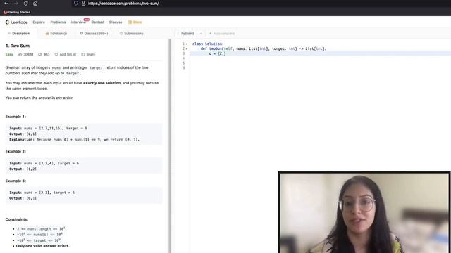 Two Sum | Leetcode | Python смотреть онлайн