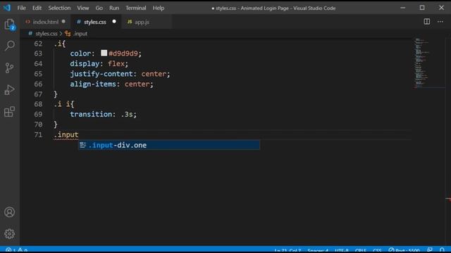 Build a Animated Login Page Just Using HTML,CSS And JavaScript (2020) смотреть онлайн
