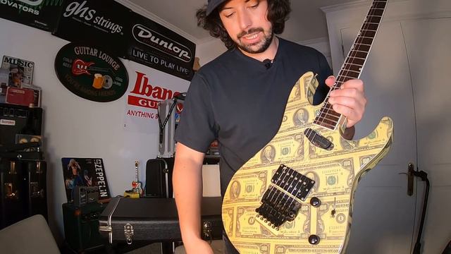 ESP USA Custom Shop Mirage Deluxe $100 Dollar смотреть онлайн
