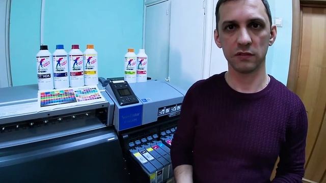 Сублимационные чернила AGAMMA для всей линейки сублимационных плоттеров Epson смотреть онлайн
