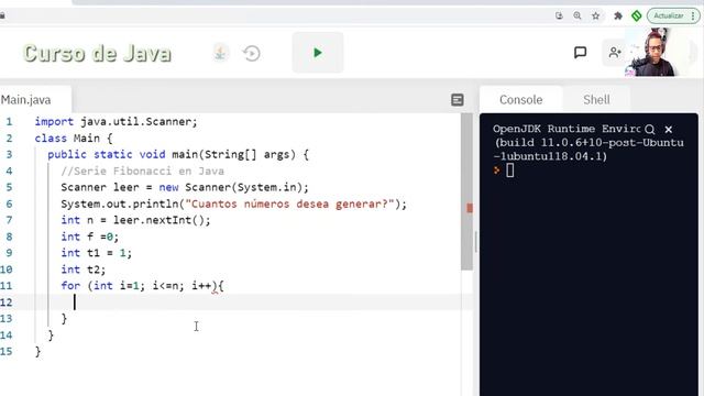 ? SERIE Fibonacci en Java ✅ SUCESIÓN FIBONACCI JAVA ✅ CURSO DE JAVA | Secuencias en Java смотреть онлайн