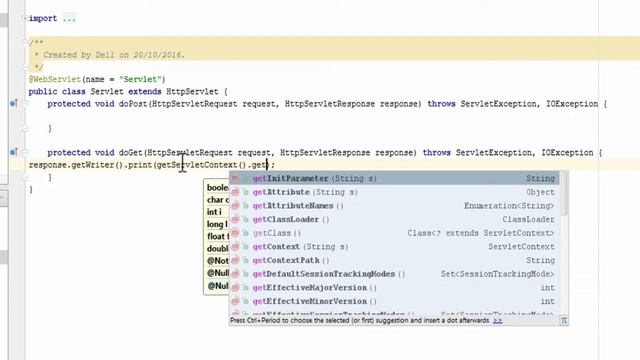 Java J2EE Tutorials in Urdu/Hindi context param in servlet смотреть онлайн