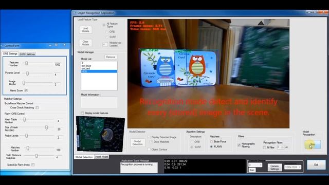 Object Recognition OpenCV feature detection - matching смотреть онлайн