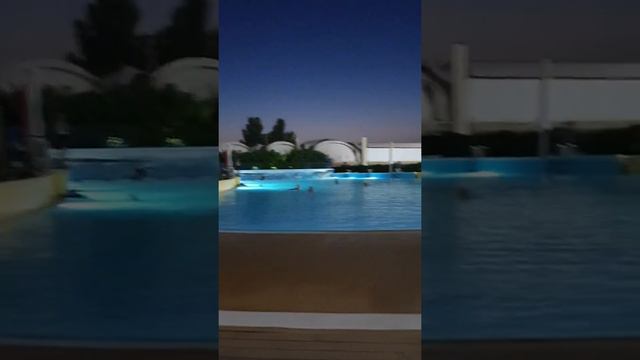 Небольшой участок аквапапка Золотой пляж г. Анапы смотреть онлайн