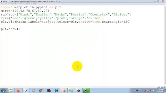 Python pie chart using pyplot Part 5 || Data visualization lecture #18 || Class 12 Computer Science смотреть онлайн