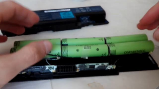 Разборка батареи Acer 6920 смотреть онлайн
