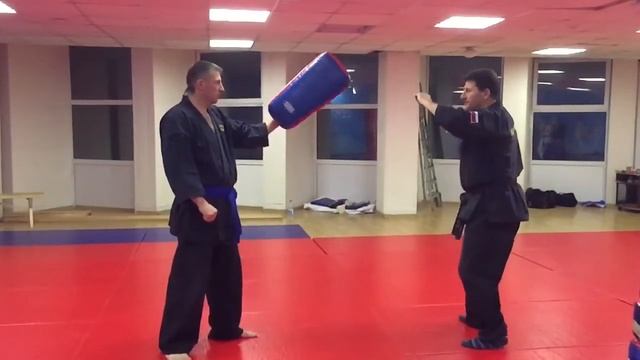 Техника ударов в прыжке в крав-мага Илгара Мамедова смотреть онлайн