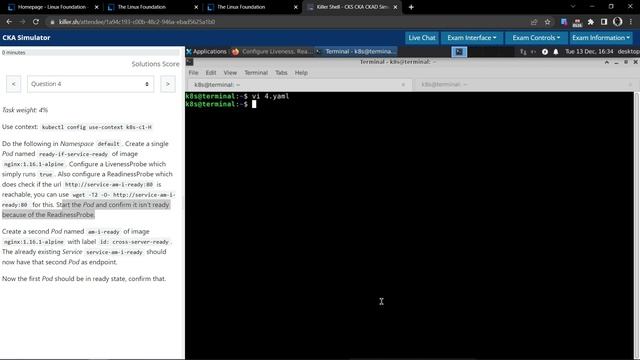 04 - CKA Question 4 Killer Shell смотреть онлайн