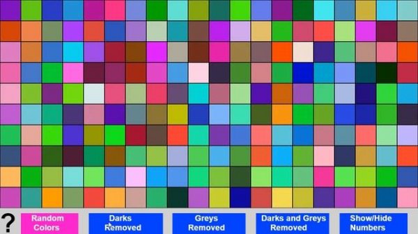 Simple random color selection (using GDevelop)