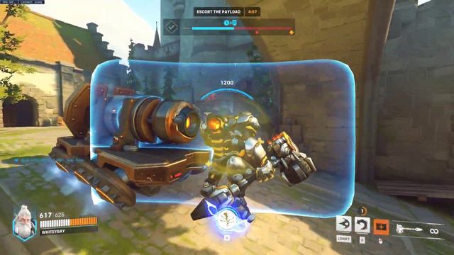 Overwatch 2 - Reinhardt Gameplay (No Commentary) смотреть онлайн