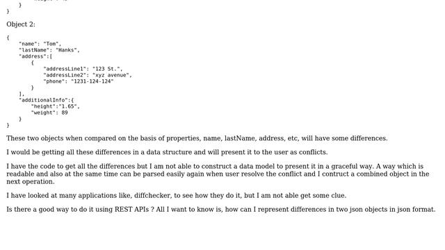 Software Engineering: API Request/Response Model for showing differences in JSON objects смотреть онлайн