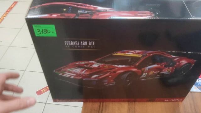 Конструктор Ferrari ФЕРРАРИ 488 gte смотреть онлайн