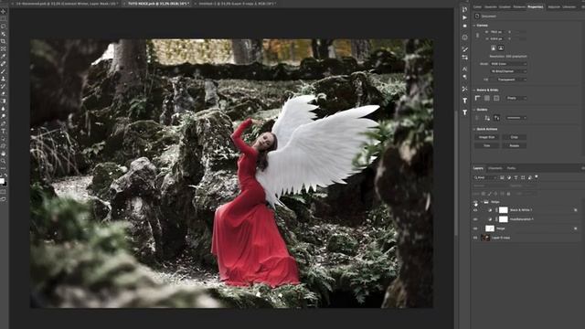 Tuto Photoshop - Comment enneiger une photo avec Photoshop смотреть онлайн