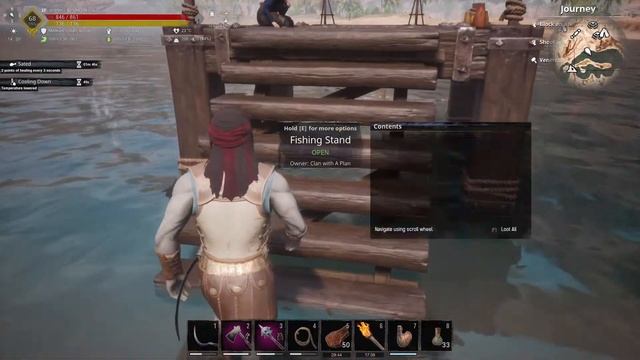 Conan Exiles Age of Calamitous Fishing Stand - How it Works Now смотреть онлайн