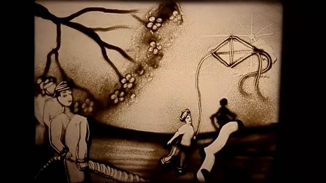 Песочная анимация Узбекистан.песочное шоу. смотреть онлайн