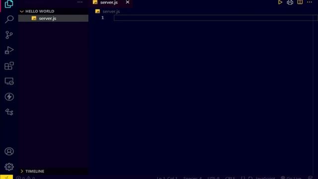 03. Hello World Program Using Nodejs смотреть онлайн