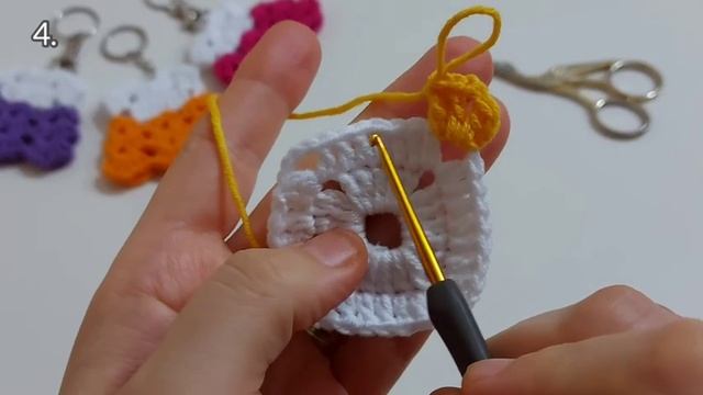 crochet mini dress keychain / DIY souvenir / crochet keychain patterns смотреть онлайн