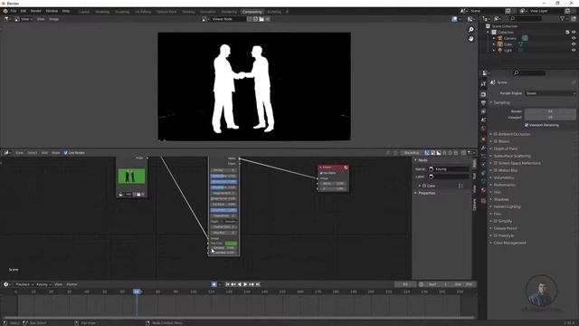 Chroma Removal in Blender | Keying in Blender | Green Screen Removal & Compositing in Blender смотреть онлайн