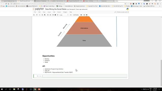 Social Media Social Data and Python: 2 - Opportunities смотреть онлайн