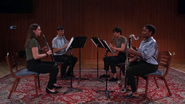 Nicolas Bacri - Sonata a Quattro op. 142A for Clarinet Quartet/Quatre Clarinettes смотреть онлайн