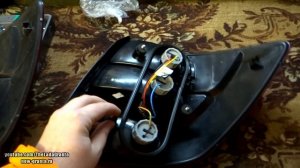 СВЕТОДИОДНЫЕ задние фонари на ГРАНТУ! Установка и ТЕСТ!