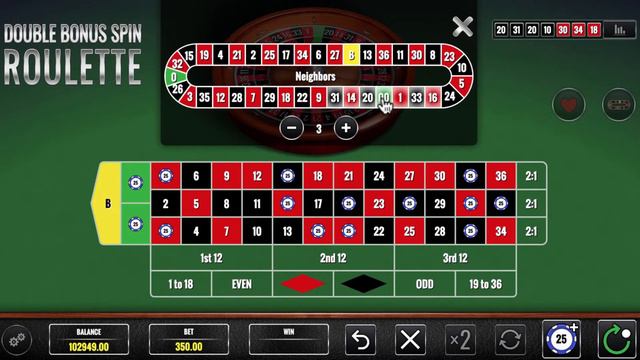 Double Bonus Spin Roulette - Game Play Video смотреть онлайн