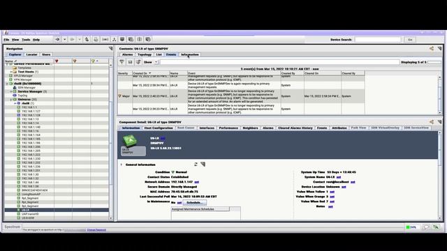 Navigate DX NetOps Spectrum OneClick