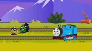 Best of Among Us Collection - Train eater, Choo Choo Charles & Thomas Train - Among Us Animation