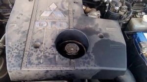 Mitsubishi Pajero IV 3.2  Двигатель: 4M41 - работа мотора