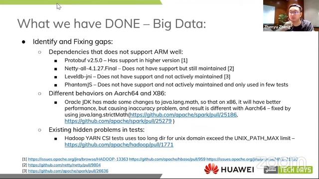 LTD20-104 Make life easier for Big Data users on ARM - Our efforts and future plans смотреть онлайн