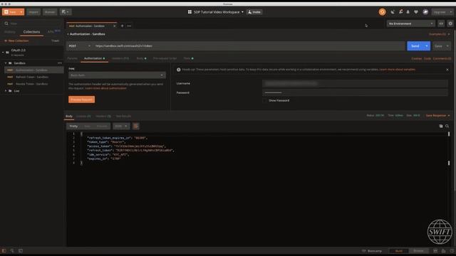 SWIFT API 101: OAuth смотреть онлайн