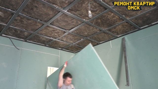 Крепление гипсокартона одному. 2 способа как монтировать ГКЛ самостоятельно. смотреть онлайн