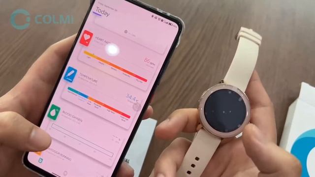 COLMI V33 Smart Watch丨One-minute introduction in Portuguese - 3 смотреть онлайн