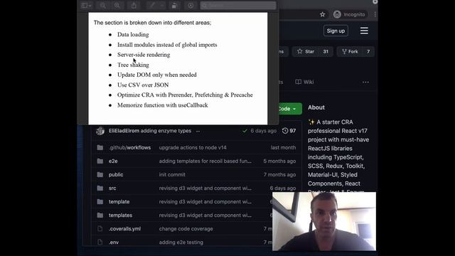 Integrating d3.js with React - performance Knick-Knacks intro смотреть онлайн