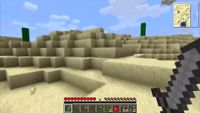 Minecraft - Desert Oasis Survival - 02.- ¡Más madera! смотреть онлайн