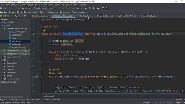 Note App Firebase Realtime Database Note Retrieve From Database Part Four смотреть онлайн