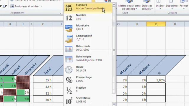 Formation Excel 2010 - Partie 8 - La calcul de pourcentages % смотреть онлайн
