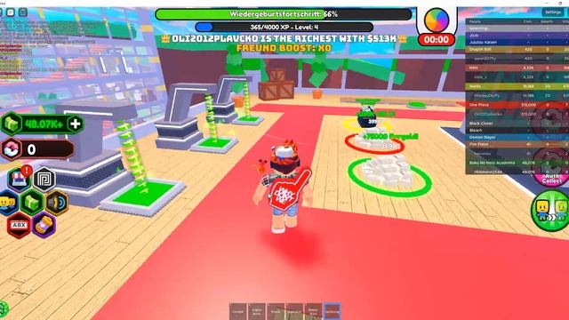 Как я играю в Roblox игру и строю базу - Anime Power Tycoon смотреть онлайн