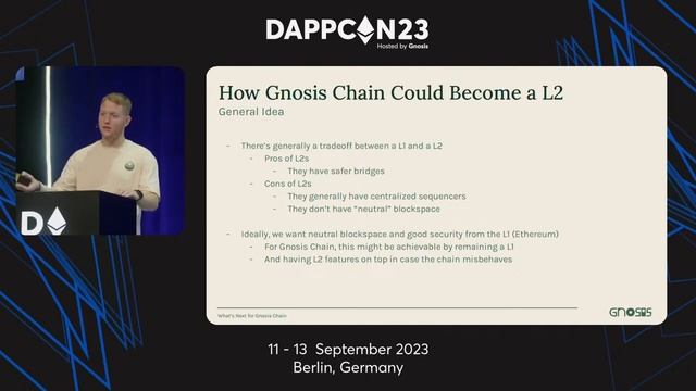 DappCon 2023: Exploring The Future Of Gnosis Chain - Philippe Schommers смотреть онлайн